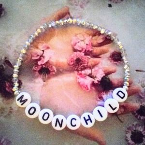 MOONCHILD // Glass Bead Bracelet